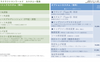 カスタムサービスの一部有料化について